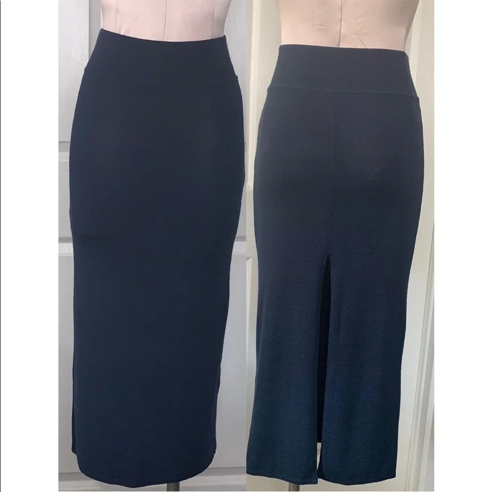 Aritzia Wilfred Ribbed Stretch Pencil Skirt Sz XS